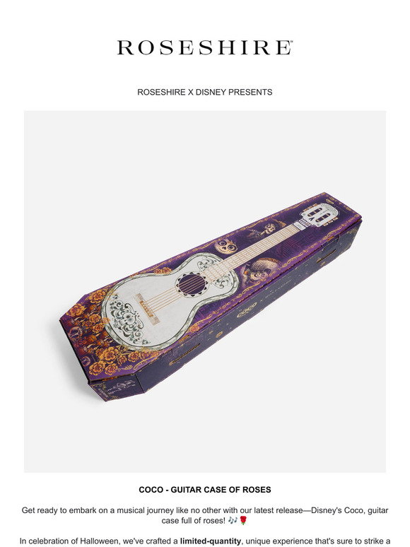 Roseshire: Disney's Coco - Now Available! 🎸🌹 | Milled