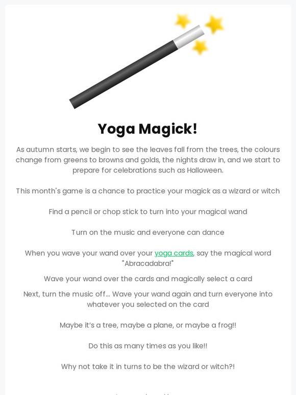 October Activity from Dr Kate!