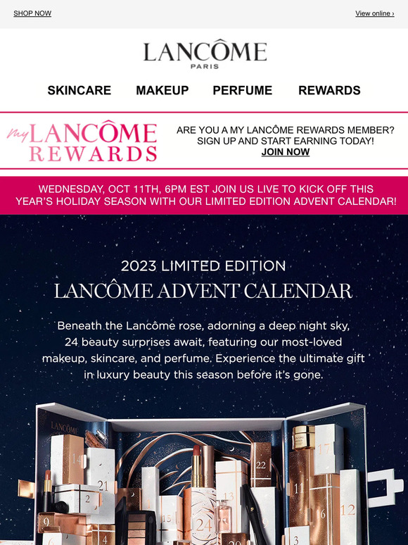 Lancôme US Magic Awaits You Advent Calendar 2023 Milled