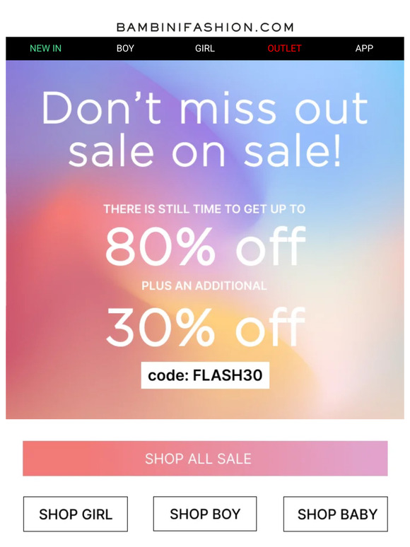 Flash Sale Alert! Grab 30% OFF While You Can!