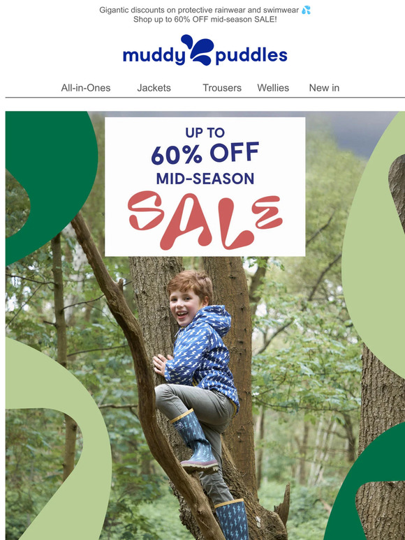Up to 60% OFF mid-season SALE now on! ✨