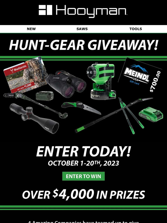 Enter To Win $4,000 In Prizes