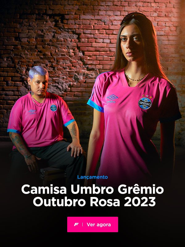 Camisa Umbro Grêmio Outubro Rosa 2023 - FutFanatics