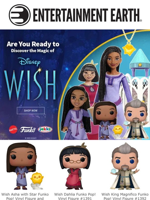 Order New Disney Wish Dolls, Playsets, and More!