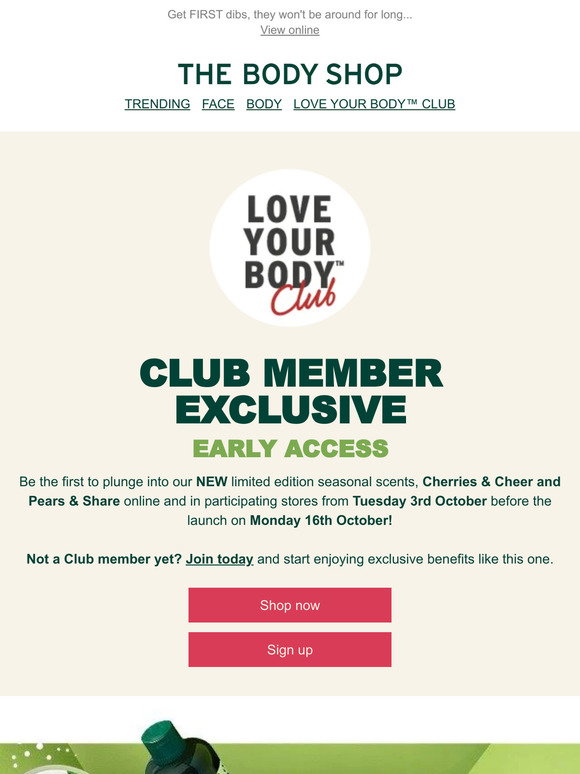Love Your Body™ Club