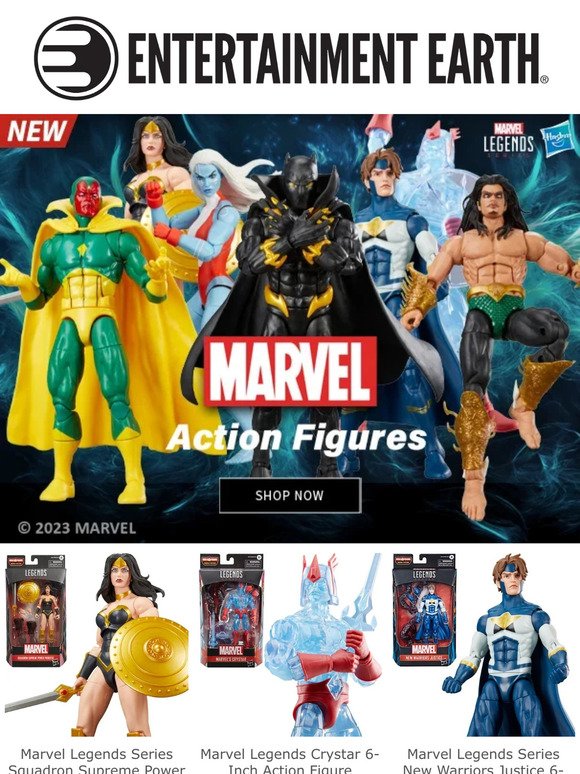 New Marvel Legends Figs! Revisit These Heroes Now