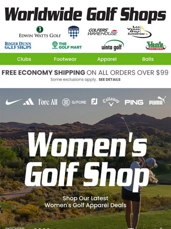 Tee Off In Fashion: Women's Golf Attire Starting At $19.99!