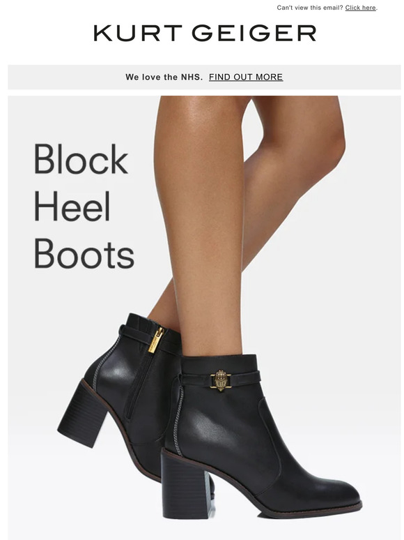 Block Heel Boots