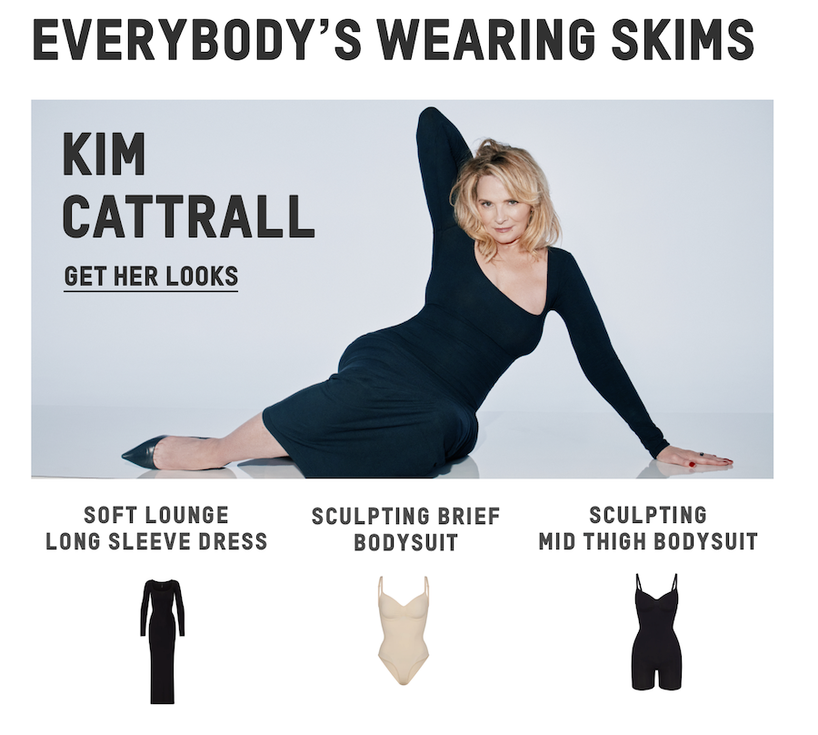 SKIMS: Styled By Kim Cattrall, and more