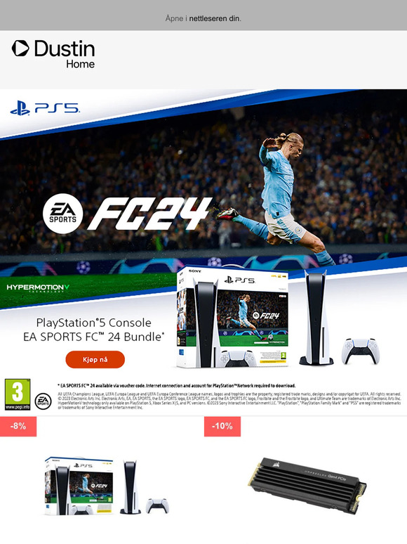 EA SPORTS FC™ 24 på PS5 til en rabattert pris!