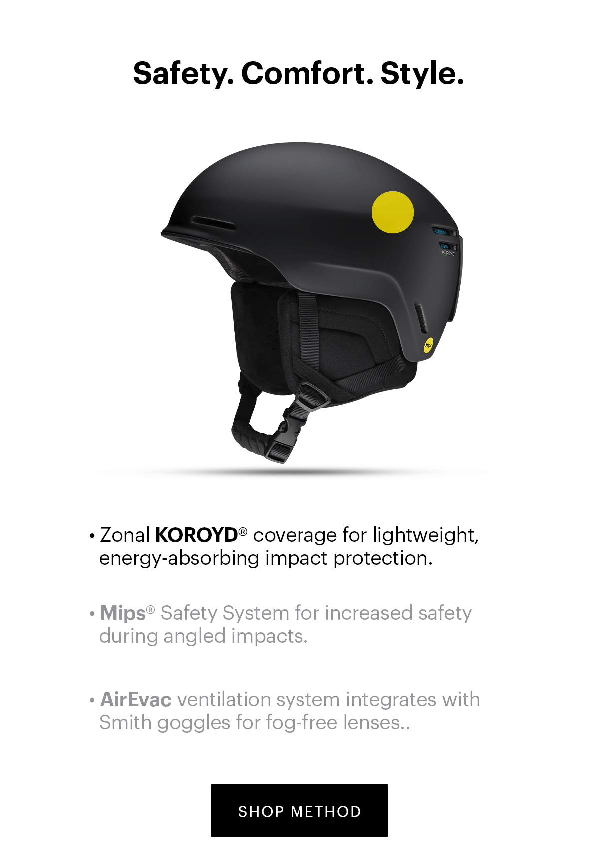 Smith Optics Meet The Method Fresh style. Full Tech. Milled