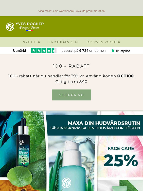 100 kr att handla för.