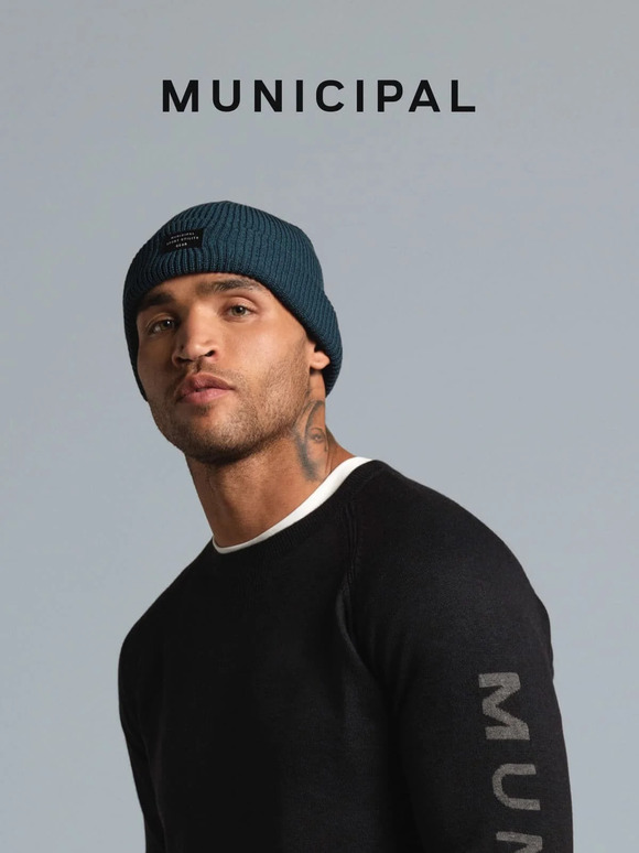 MUNICIPAL Apparel Company Stylish Fall Layering Tops Milled