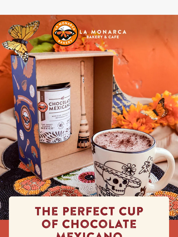 La Monarca Bakery Enjoy the perfect cup of Chocolate Mexicano 🍫 Milled