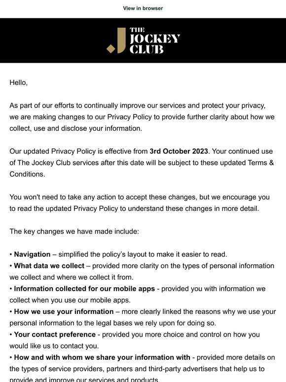 We've updated our Privacy Policy