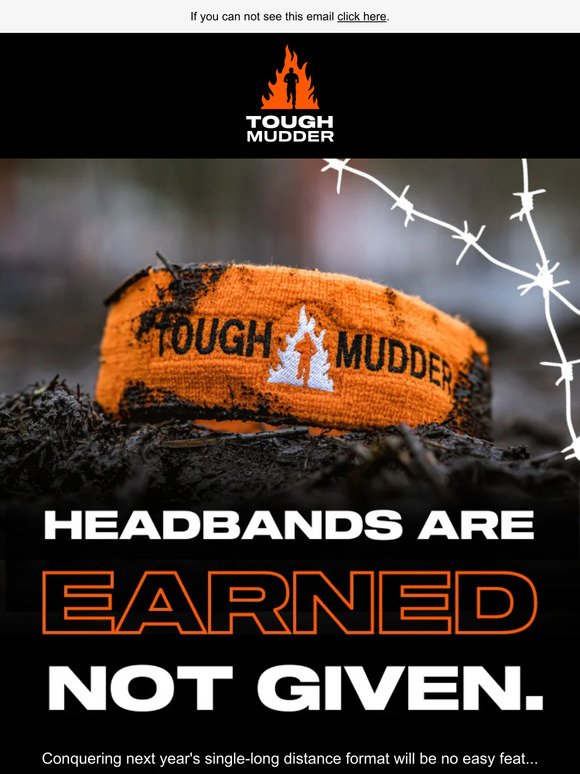 ToughMudder JUST IN New 2024 Headbands Milled