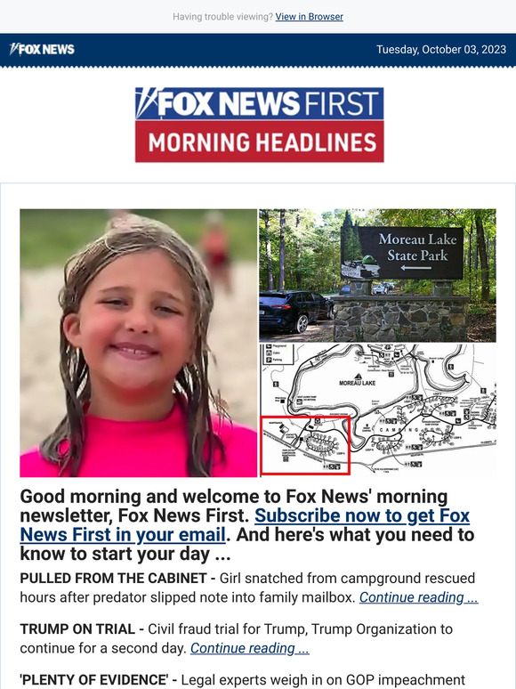 Fox News Missing girl rescued after family receives ransom note Milled