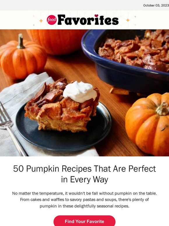 50 Pumpkin Recipes That Are Perfect in Every Way