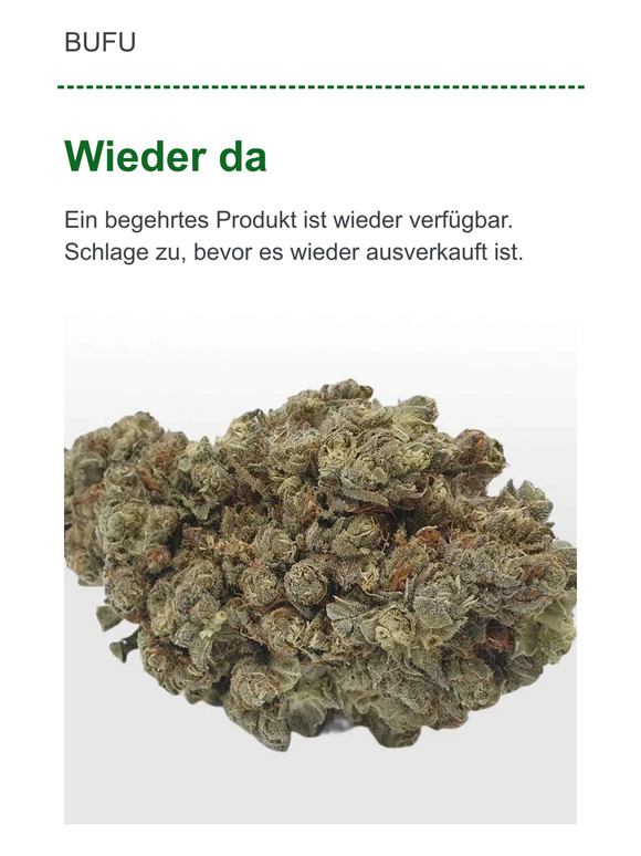 BUFU - Pineapple Express Frozen Frisch eingetroffen!!1
