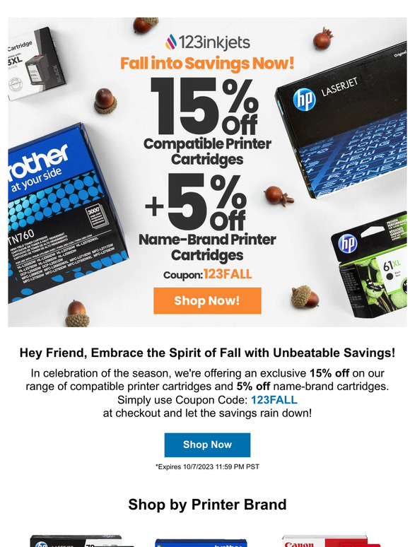 Printer Cartridge Fall Frenzy: Save Big This Season! 🍂