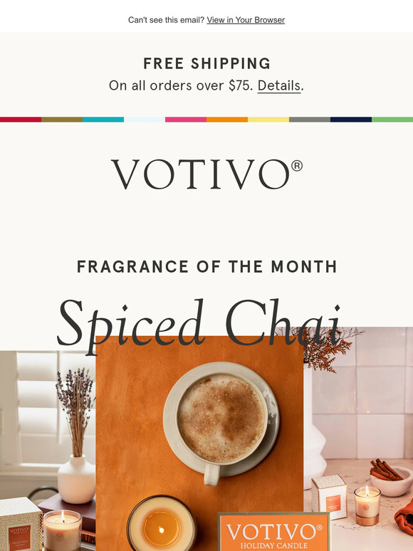 Votivo Discover our fragrance of the month > Milled
