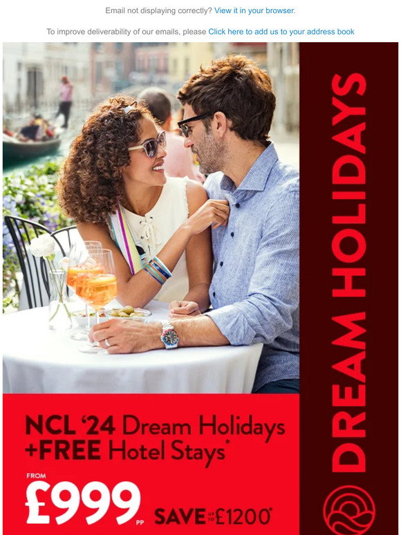 Cruise Nation NCL 2024 Dream Holidays Milled