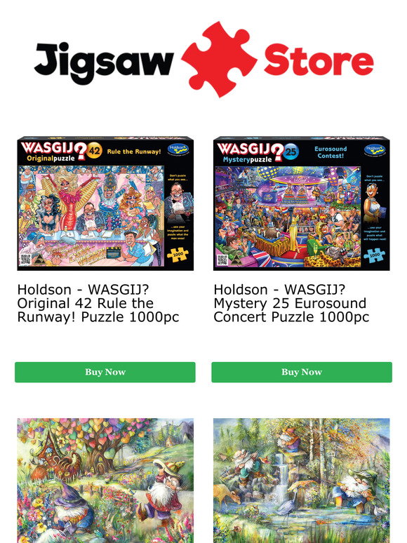 Jigsaw Store: More Brand New Puzzles From Ravensburger Have Just