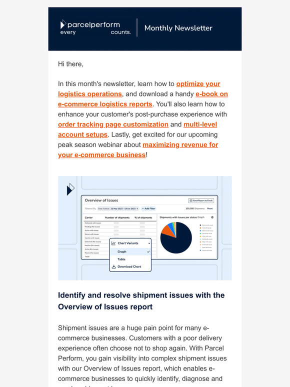 This peak season, optimize your logistics operations for better customer experience 📈