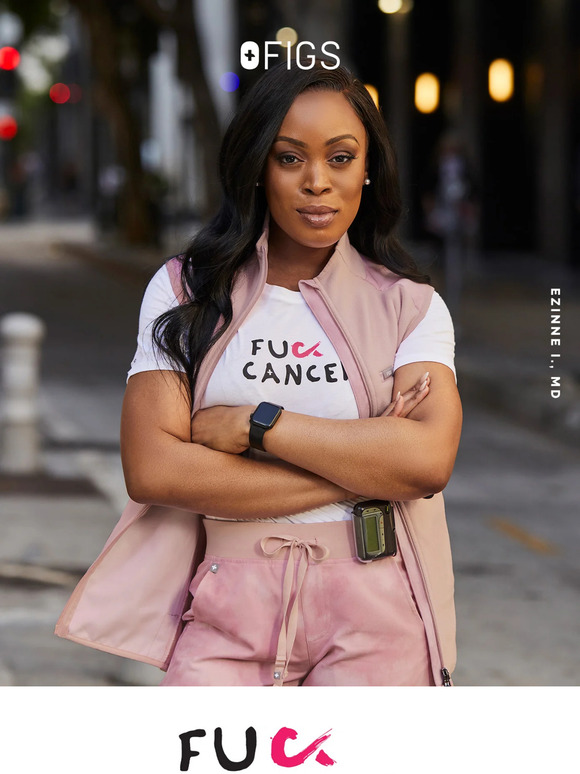 FIGS We’re Telling Cancer to F*ck Off Milled