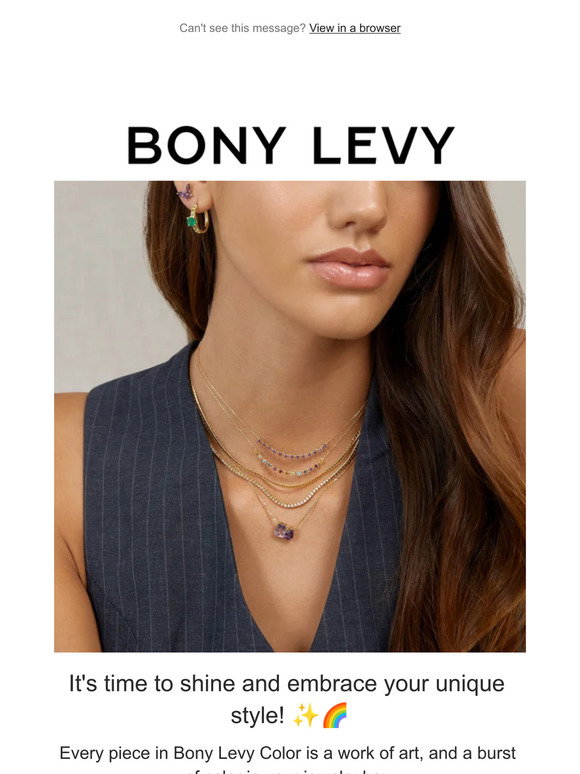 Bony Levy Initial Necklaces & Letter Jewelry | Nordstrom Rack