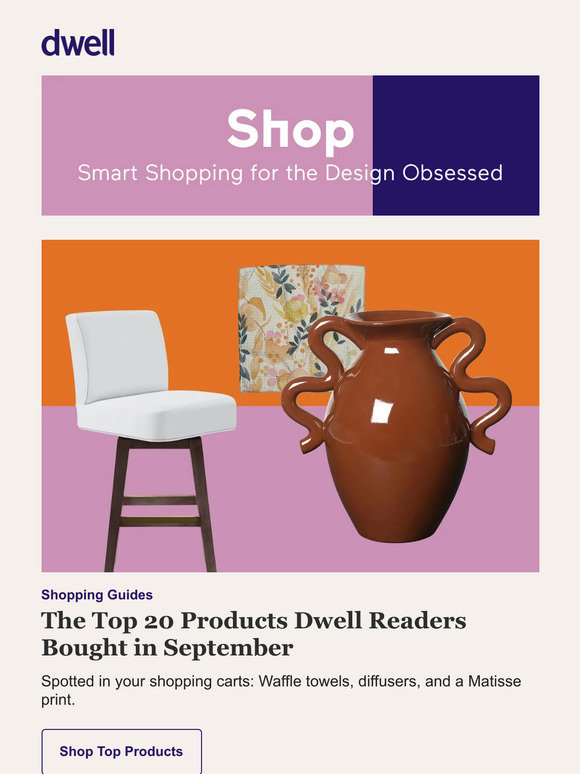 Dwell The Top 20 Products Dwell Readers Bought in September Milled