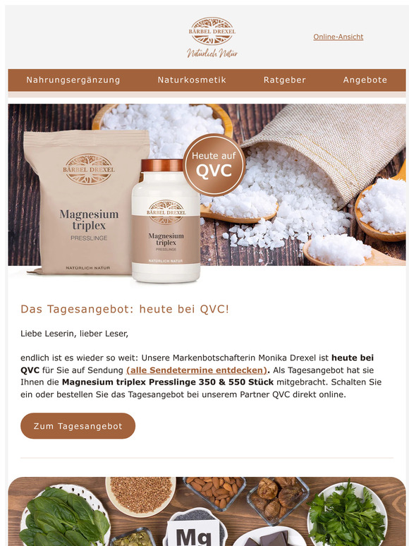 Baerbel-Drexel: ? Unser neues QVC Tagesangebot heute | Milled