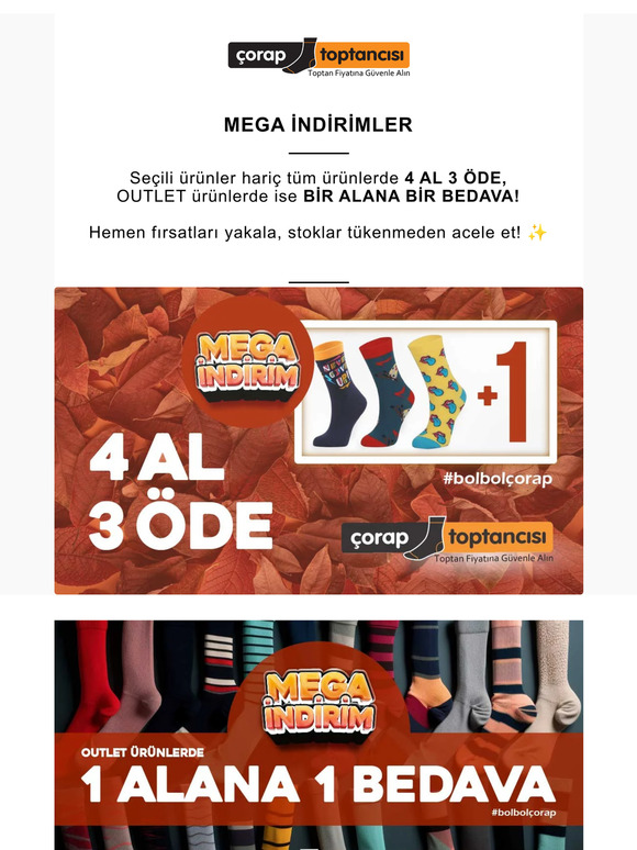 🧤 Kışa Hazırlıkta Mega İndirimler... 🧦