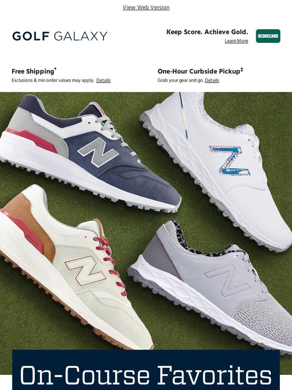 Fresh New Balance looks have arrived in style for the course😎