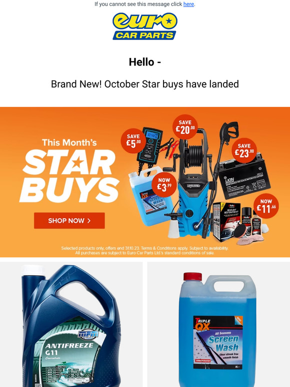 Shop Our October Star Buys!