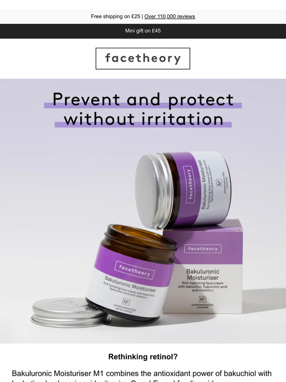 FaceTheory Love Retinol but hate irritation? Look inside Milled