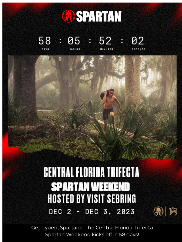 Spartan Race, Inc. The Florida Spartan Trifecta is waiting! Milled