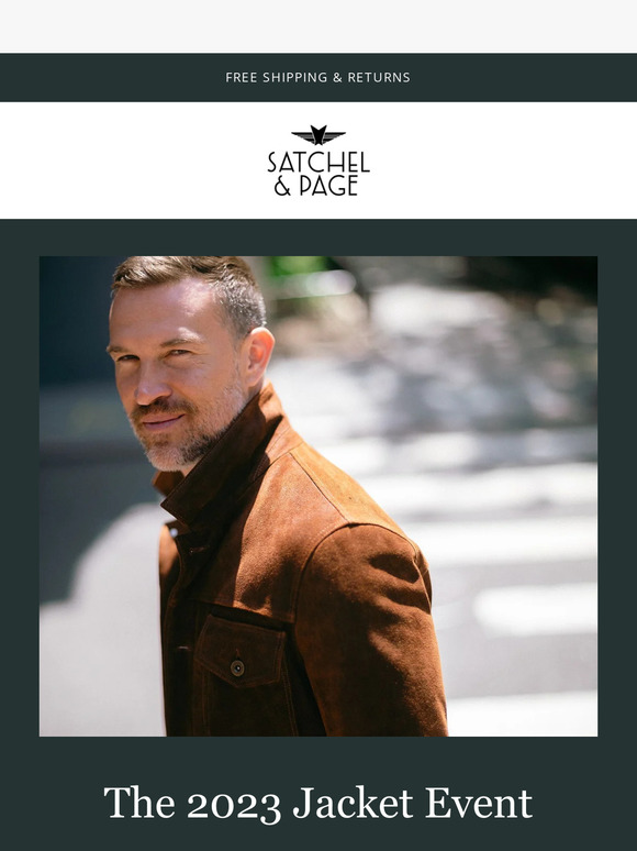 Satchel & Page Leather jackets are back Milled