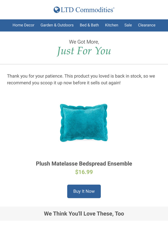 LTD Commodities LLC The Wait Is Finally Over! This Is Back In Stock