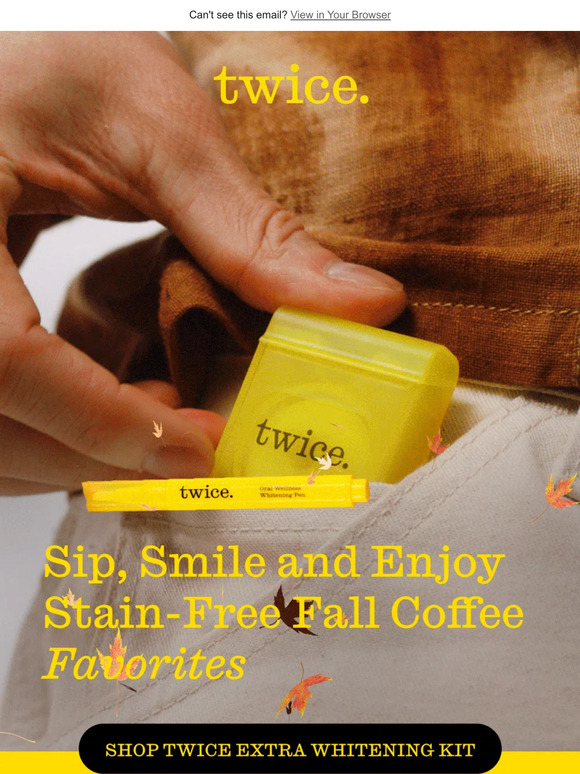 Enjoy Fall Drinks and Keep Your Smile Bright