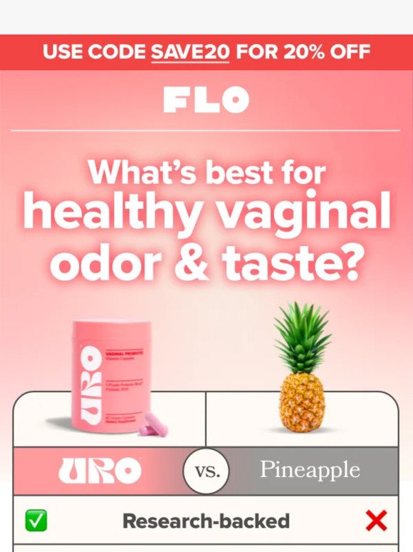 Vaginal Probiotic vs Pineapple