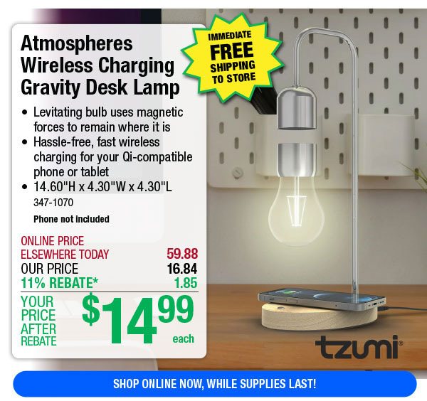 Menards Gravity Desk Lamp UNDER 15! Milled