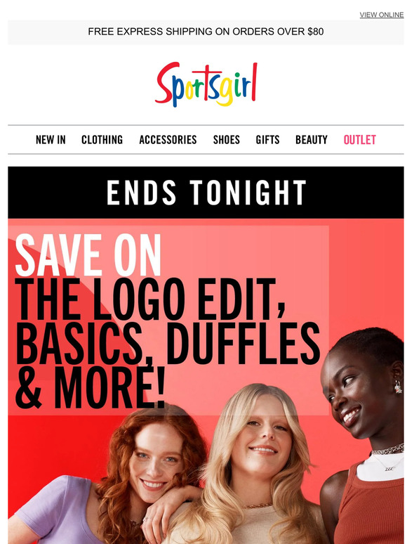 Sportsgirl Final Hours! Save On Basics, Logo & Duffles 🚨 Milled