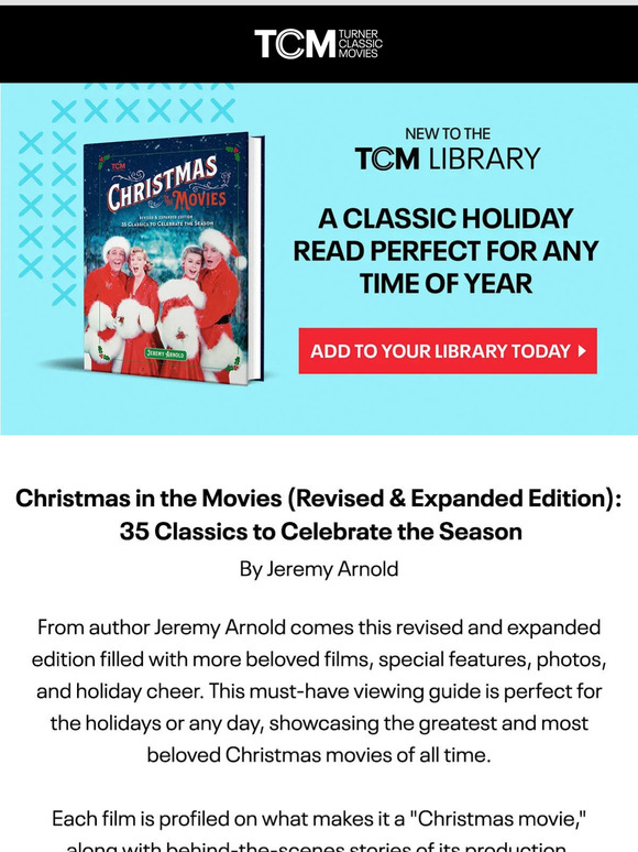 New to the TCM Library! Christmas in the Movies Revised