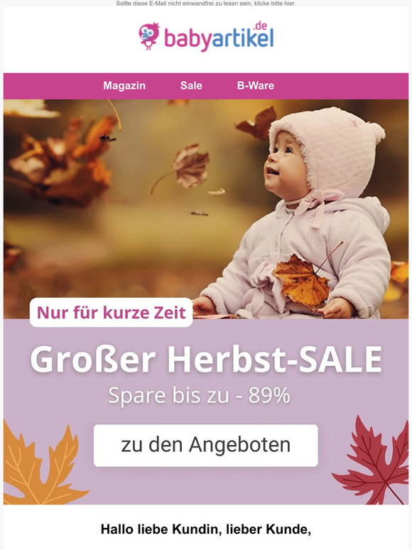 Babyartikel Gutscheincode 10 Euro