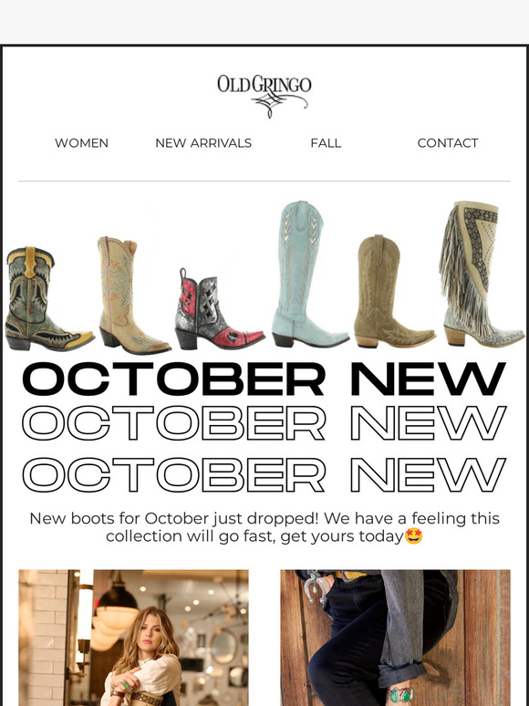 October Boot Drop🔥