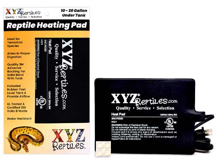 Reptile Heating Pad Under Tank Heater