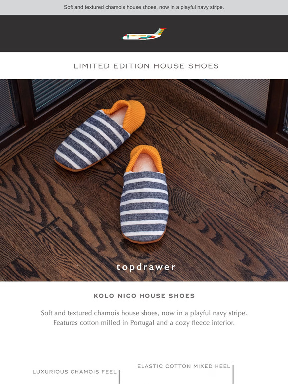 Topdrawer discount shop slippers