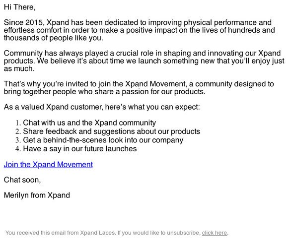 4 reasons to join the Xpand Movement today