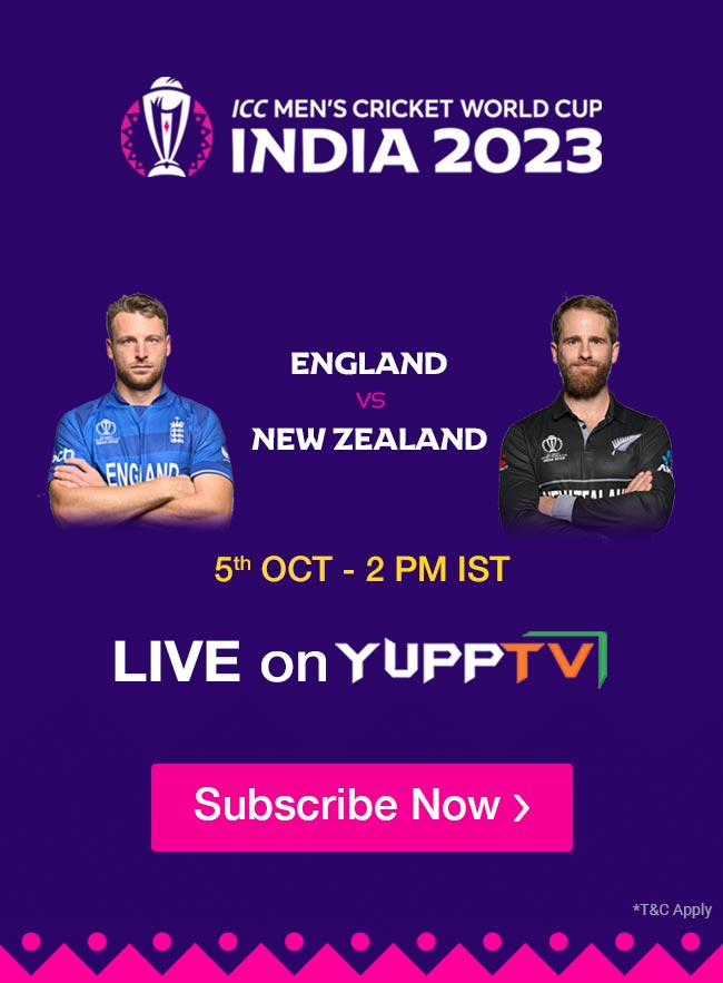 Yupptv discount live cricket